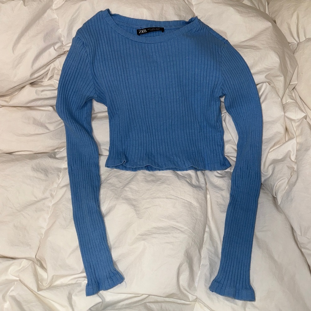 Light blue Zara long sleeve
